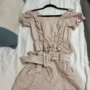Line & Dot Two-Piece Set | Size XS
